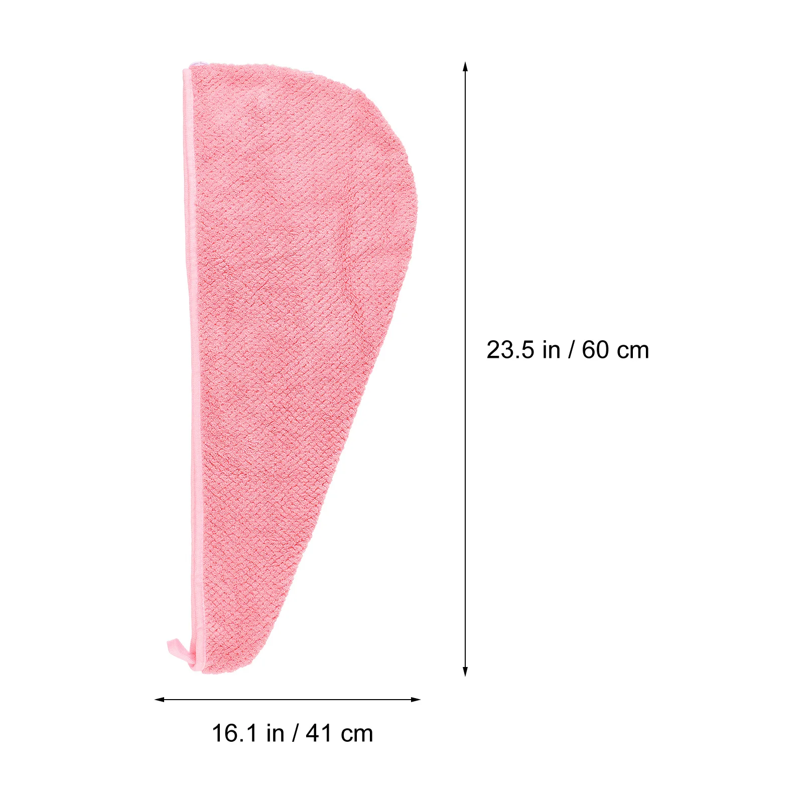 

Fast Drying Hair Towel Wrap with Button Absorbent Bathing Hat for Women Comfortable Hair Drying Cap Lightweight Shower Wrap