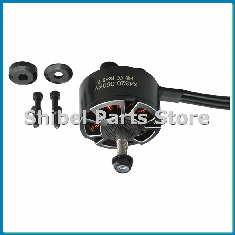 

X4320 350KV Brushless Motor 3-12S Low Noise High Speed Long Range for 15inch RC FPV Drone Model Parts-A57M