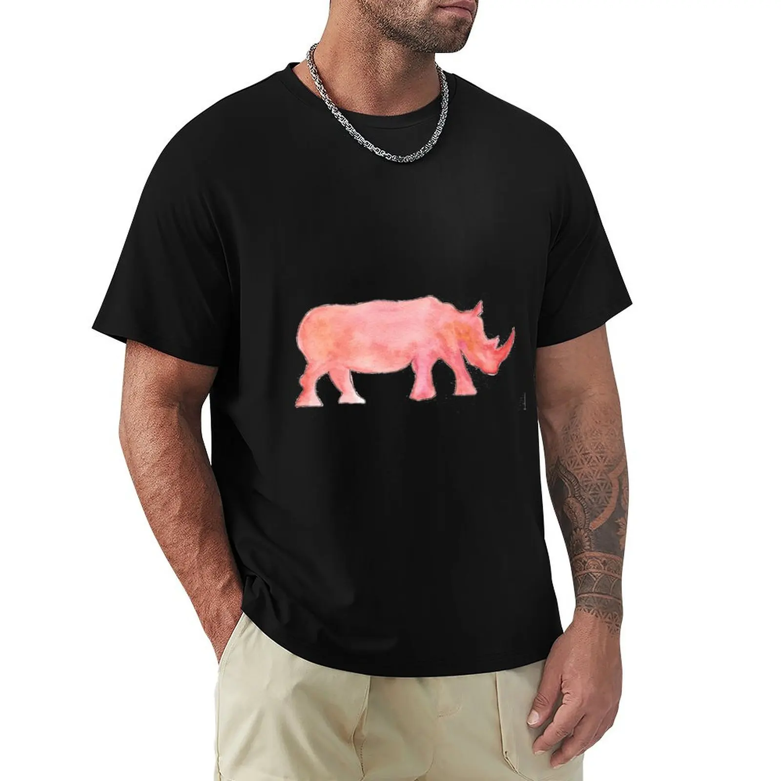 

Rhino T-Shirt essential t shirt sweat tshirts for men