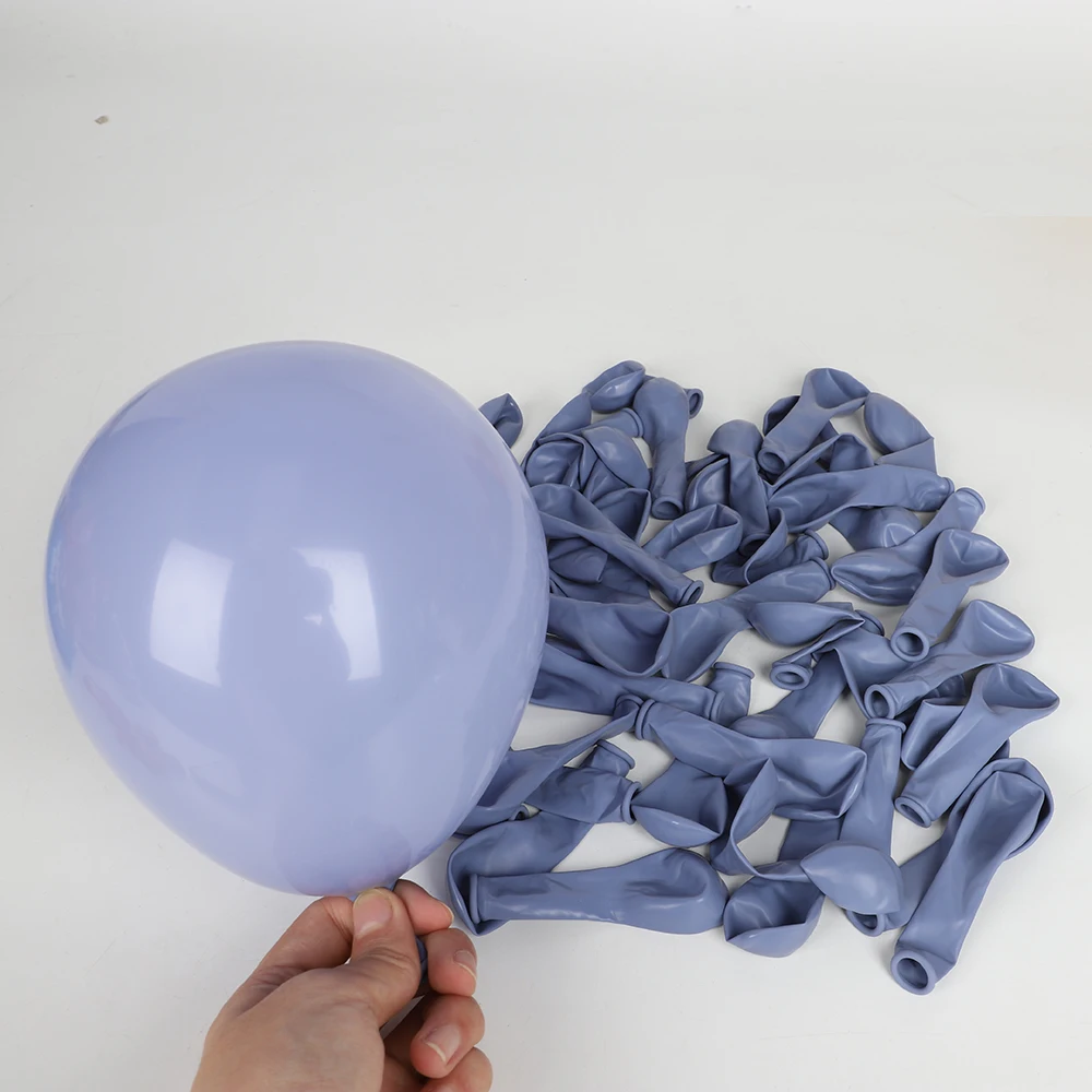 18/12/10/5 Zoll Ballons Retro Grün Kaffeebraun Hautfarbe Latexballon Babyparty-Ballons für Partydekoration Luft-Helium-Globos – Detail 13