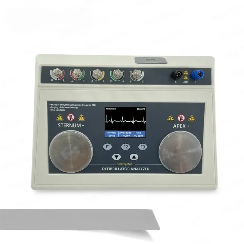 high adaptability Simulator/ testing , analysis of  and simulation of 5/3-lead ECGs