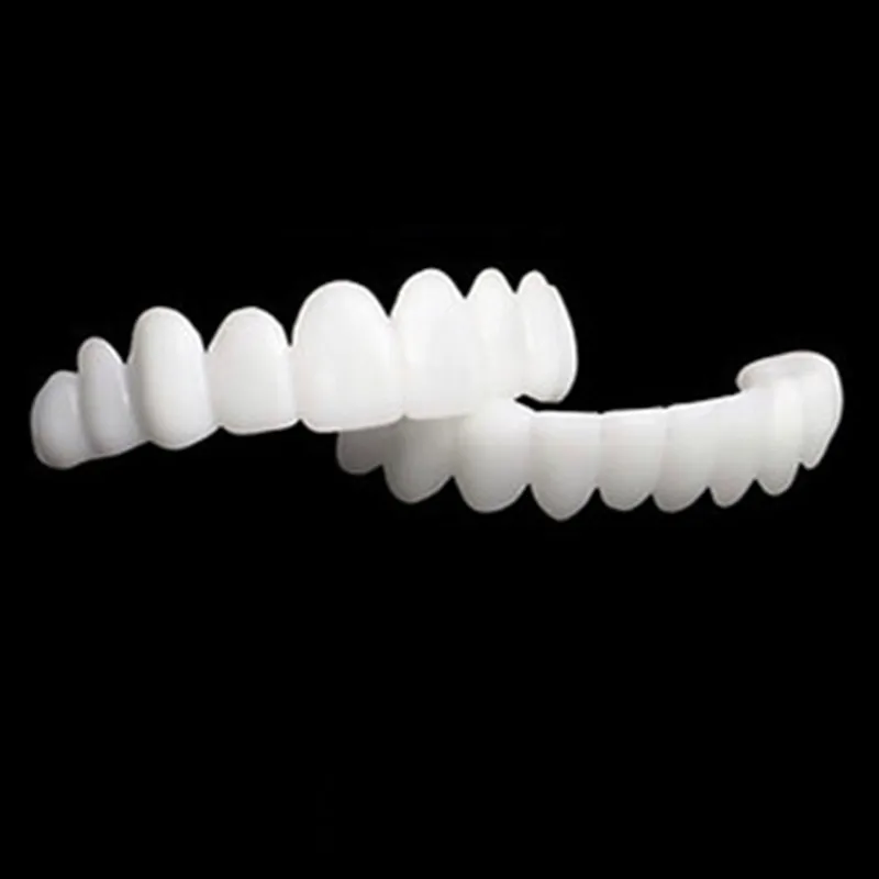 Perfect Snap on Smile carillas para dientes falsos, blanqueamiento blanco brillante, moldes de Material de laboratorio Oral, hoja redonda, equipo