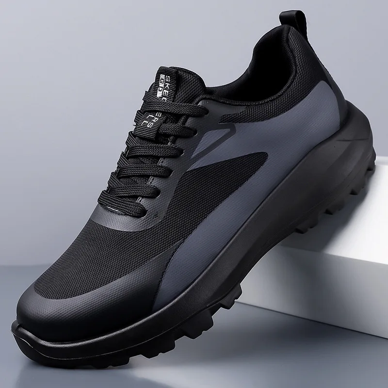 

Men's breathable and non slip casual mesh shoes, sports shoes with soft soles, lightweight and comfortable outdoor running shoes