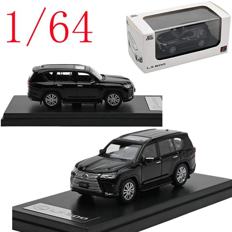 

Литой под давлением ЖК-дисплей в масштабе 1/64 Lexus LX600 Модель внедорожника из сплава Lexus LX600 Модель автомобиля внедорожника Статическая коллекция Орнамент