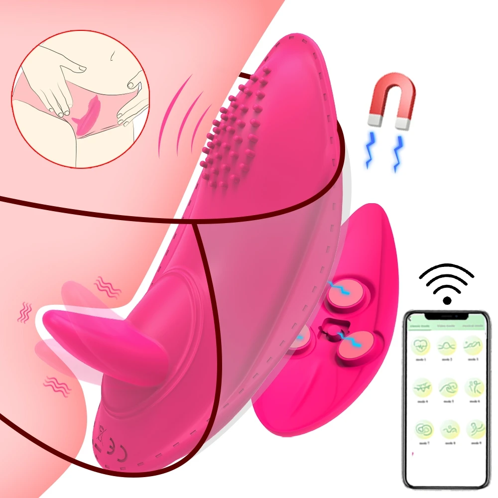 Wearable Vibrating Panty Vibrator Tongue Licking Clitoral G Spot Stimulator Remote Control Vagina Egg Anal Sex Toys For Women 18