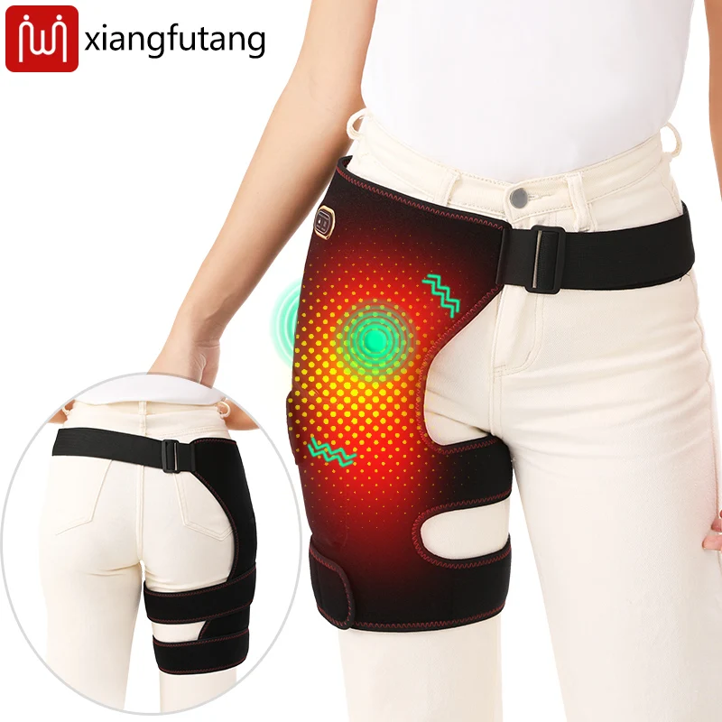 

Массажер для бедер — 3-ступенчатый нагрев и вибрация, снимает боль в мышцах, артрит, помогает спортивным восстановлению, для любителей фитнеса и пожилых людей