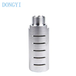 Pneumatic Muffler Aluminum Alloy Muffler LM LM-6 1/8