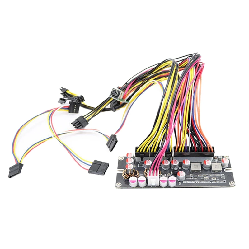DC 19V 300W 17V-28V DC to DC PSU ATX 24PIN 4PIN MINI ITX MATX PC Power Supply Unit for Computer 8pin CPU-ELEC