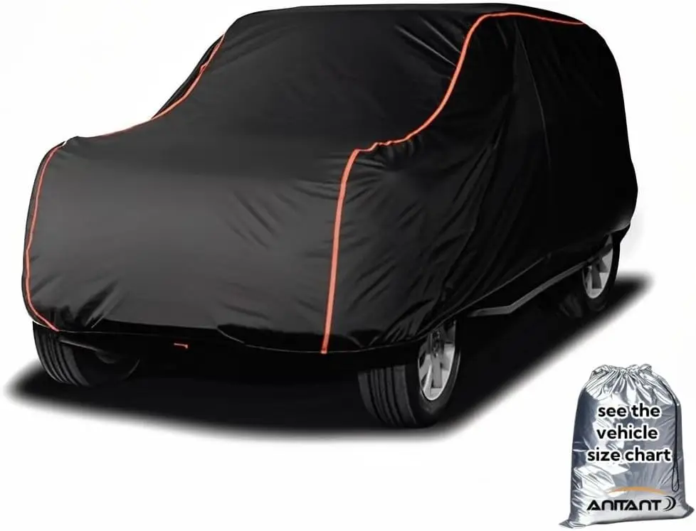 

Lightweight SUV Car Cover, Waterproof All Weather Protection for Large SUV 201"-215"