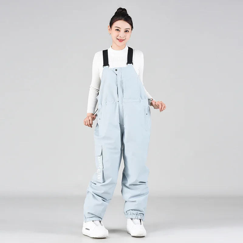 

-30 ° Wearable Ski Work Pants, Outdoor Windproof Snowboard Ski Pants, Men's and Women's Warm Ski Pants