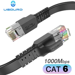 CAT 6 Ethernet Cable Flat Cat6 Lan Cable Gigabit 1000mbps UTP RJ45 Network Patch Cord 1m-30m For Switch Splitter Modem Router