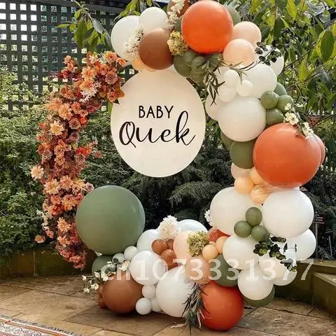 

84Pcs Avocado Green Color Latex Balloons Jungle Party Garland Kit Arch Birthday Party Halloween Decorations For Home Baby Shower