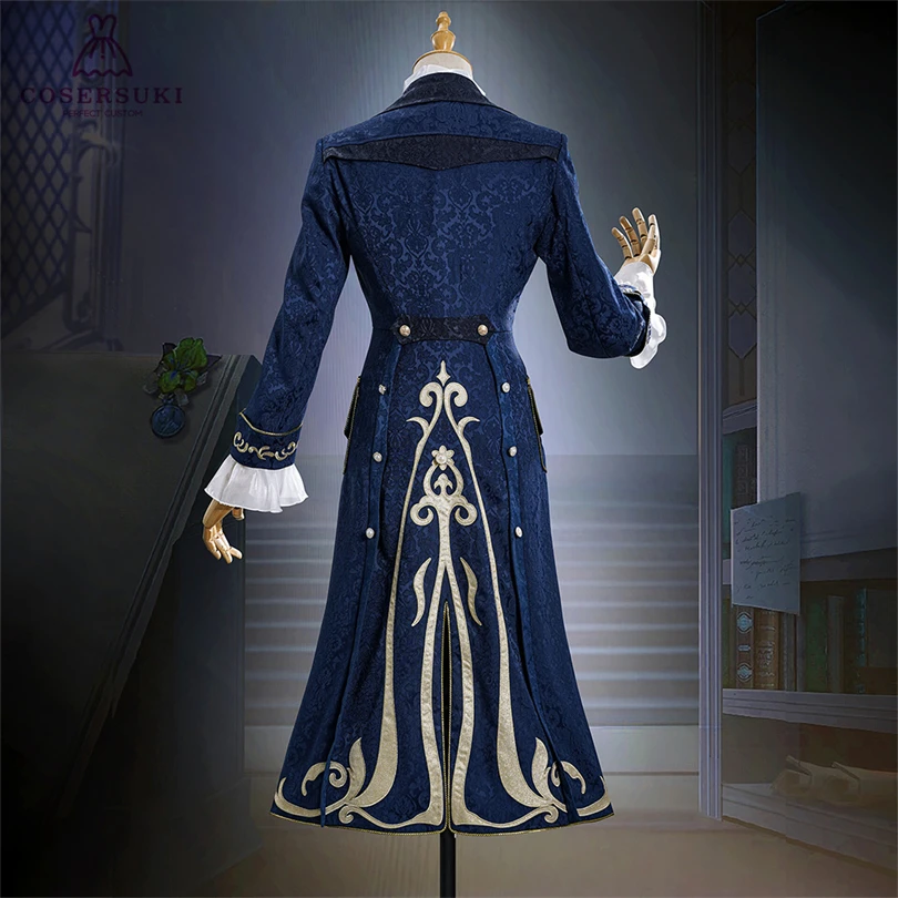 Identity V Hermit Alva Lorenz Orientation Day Cosplay Costume Halloween Carnival Convention Outfit