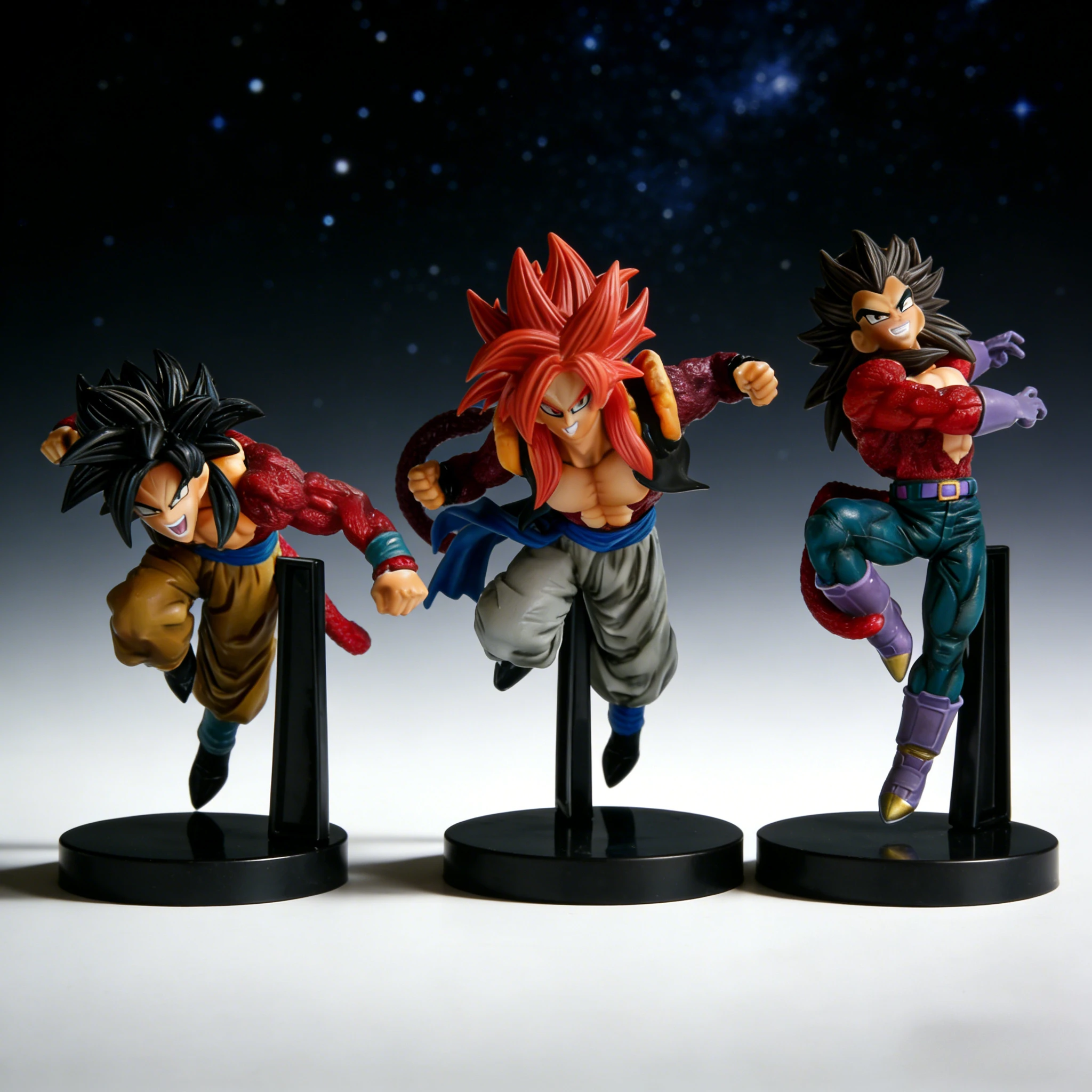 Neue Dragon Ball GT Anime-Figur SUPER SAIYAN 4 Gogeta Actionfigur Spielzeug für Jungen Mädchen Kinder Geschenke Sammlermodell