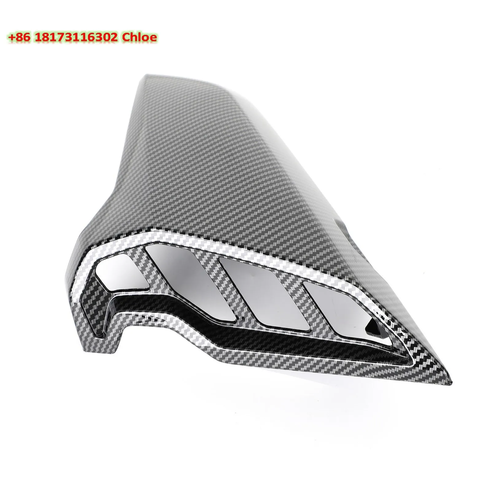 Carbon Air Intake Inlet Ram Tube Scoop Covers for   FZ09 MT09 2017-2020