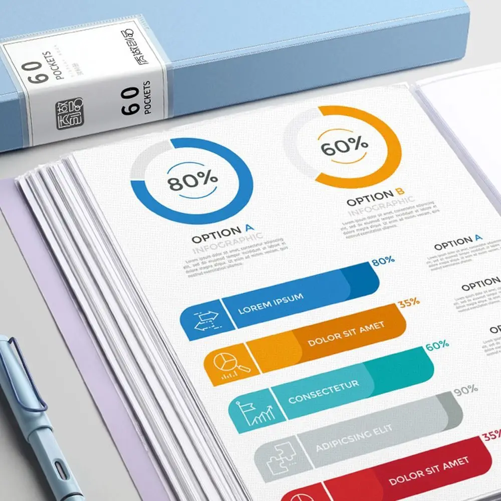 Grande Capacidade A4 File Folder, Multifuncional Desktop Storage, Titular do documento, impermeável, Dustproof Organizador