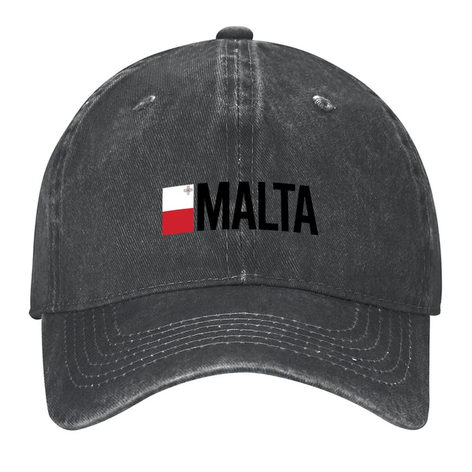 

Malta Minimal Design collection Baseball Cap foam party Hat Fashion Beach Ball Cap Golf Hat Sun Hats For Women Men's
