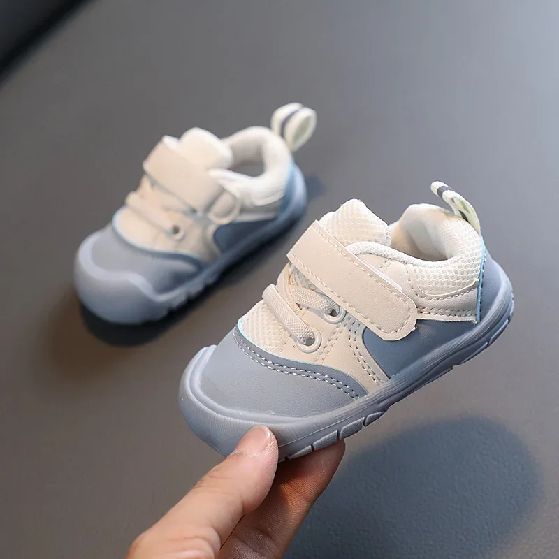 Size 16-20-25 Infant Toddler Boys Sport Shoes for Child Girls Leather Flats Kids Sneakers Fashion Casual Baby Shoes DropShipping