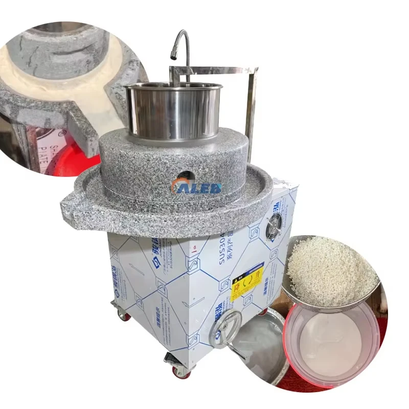 Electric Stone Flour Mill Fully Automatic Electric Stone Grinder Household Commercial Grain Soybean Sesame Grinding Machine