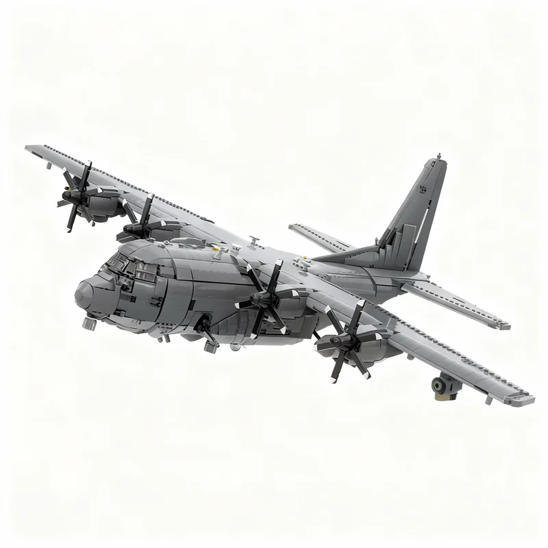 

5402pcs MOC Lockheed AC 130J GhostRider Creator Expert Model Building Blocks Construction Toy Christmas Gifts DIY Creative Idea