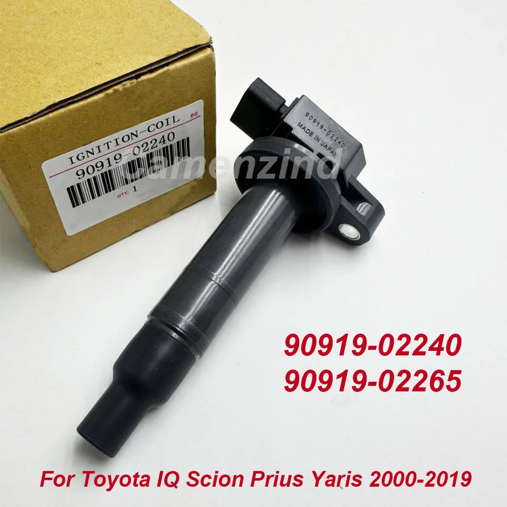 Bobina de Encendido 90919-02240 90919-02265 673-1306 para T-OYOTA Scion Prius Yaris 00-2010 1.5L 1.8L 9091902240 9091902265 90919-T2003
