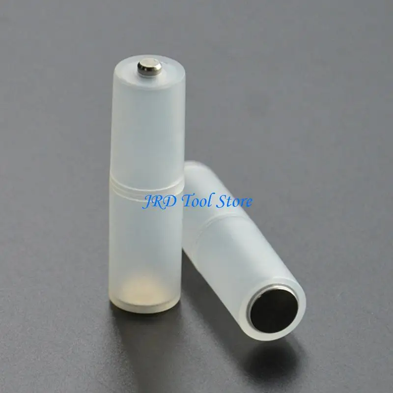 

A2UD Light AAA to AA Battery Converter Durable Clear Plastic Battery Adapter Box