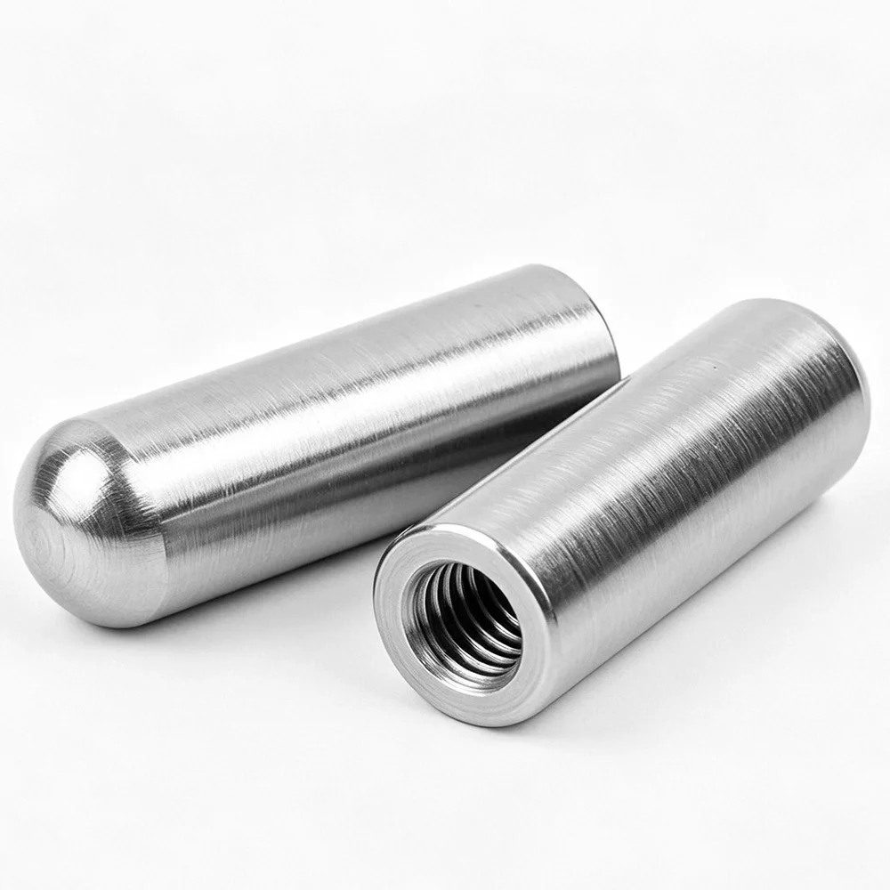 Zylindrische Innengewinde-Stiftbolzen, runde Schnellspann- und Positionierungsstifte, M3-M10, CNC-Werkzeug, Hardware, Drehmaschinenzubehör – Detail 16