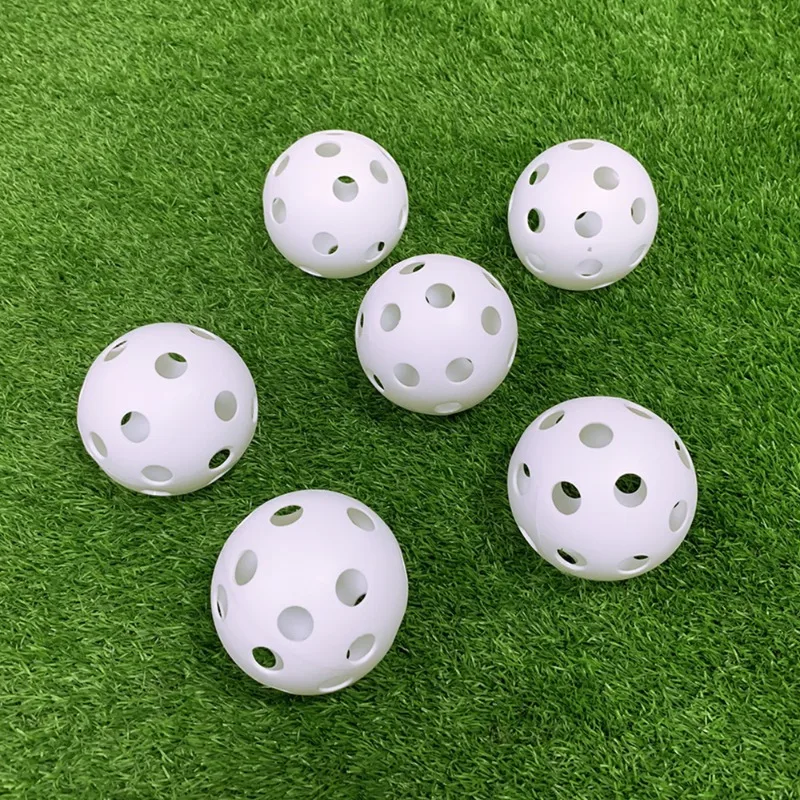 10 PCS 90mm Practicing Baseball 26 Hole Plastic Ball Kids Adults PE Wear-resistant Durable Lightweight Indoor Outdoor Baseball