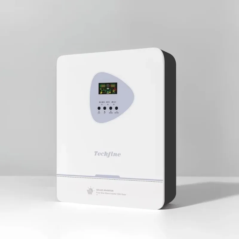 6.2KW Hybrid Solar Power Inverter on Off Grid 24V 48V Pure Sine Wave Home Energy Storage Battery Inverter for Solar System