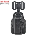 left black