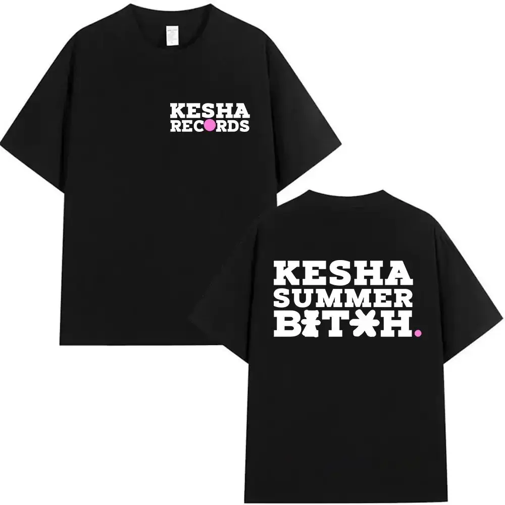 House of Kesha Fan Gift Tshirt Kesha Live in The UK 2026 T-shirts Women Men Print Tees Oversized Fashion Graphic Printing Tops