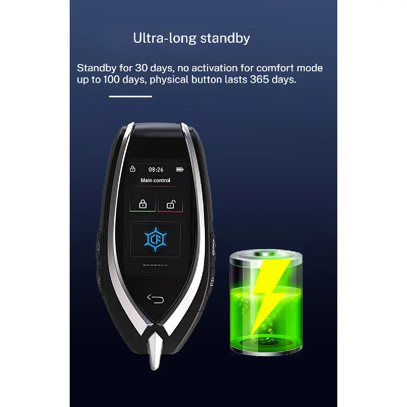 مفتاح السيارة عن بعد شاشة LCD الذكية ملحقات السيارة مفتاح لسيارات BMW بنز لاند روفر لامبورغيني بورش أودي تويوتا هوندا جيب