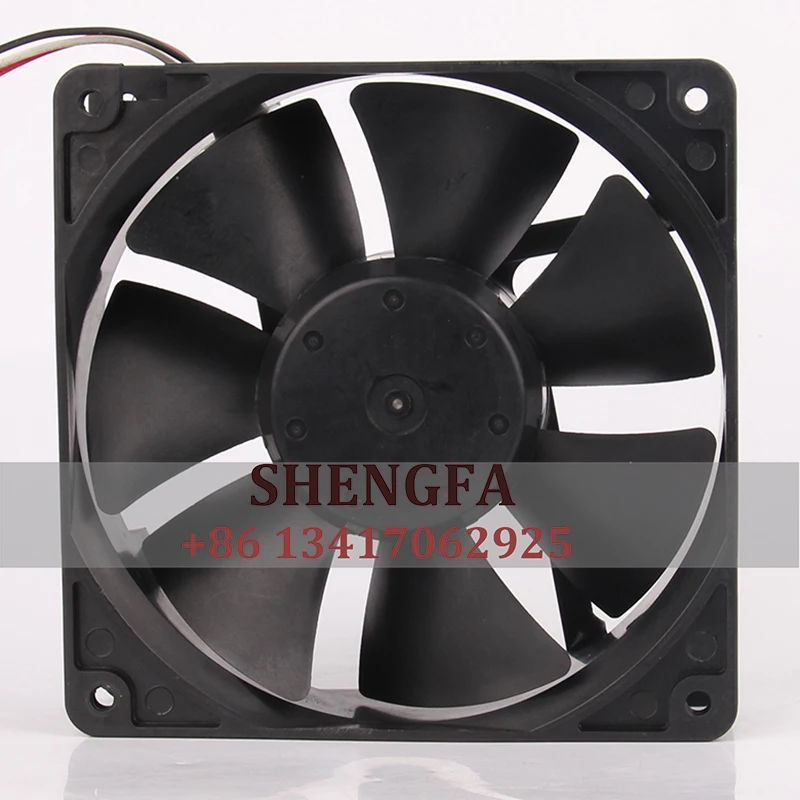 

NMB Case Fan Dual Ball Bearing 12038 120*120*38mm 12CM 4715KL-04W-B39 DC12V 0.72A 3-wire High Airflow Cooling Fan