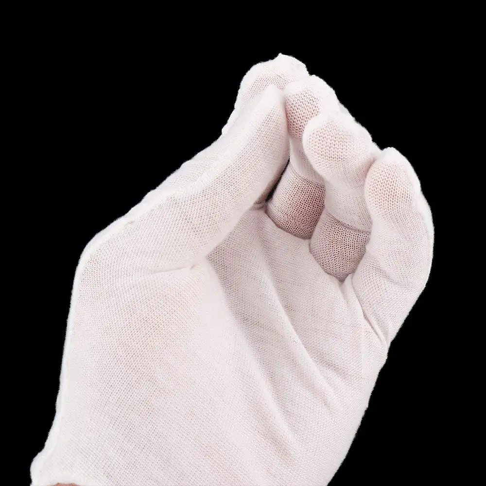 Gants de Performance Légers en Coton pour le Travail d'Inspection, Pièces de Monnaie, Bijoux, Haute Commande