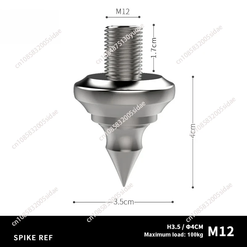 High-end HiFi Audio Speakers Amplifier Preamp DAC CD Player Absorber Foot Feet Pad M6 M8 M10 M12 Spike Isolation Nail X-PAD REF
