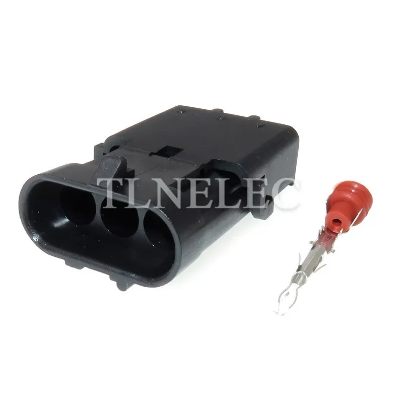 Weather Pack 3 Pin Way Male Female Waterproof Injector Automotive Connector 12020827 12020829