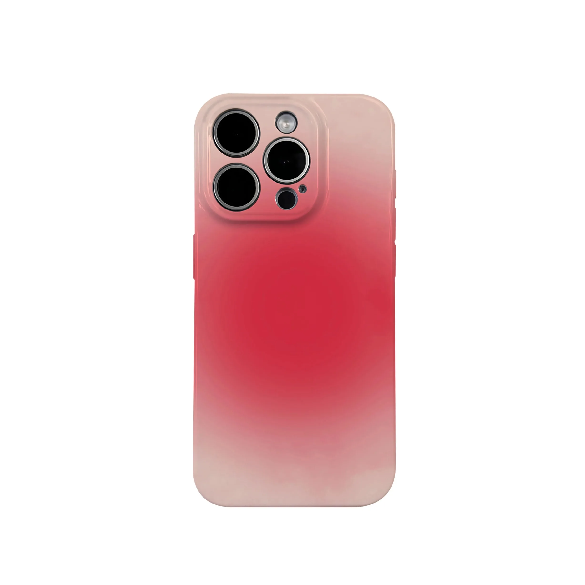 

Korean Ins Red Sun Gradient Phone Case for IPHONE 17 Air 16E 15 PROMAX 14 Plus 13 12 MINI 11 PRO 16Plus XR Acrylic Phone Cover