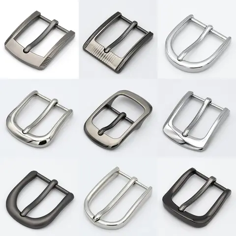 1piece 30mm Belt Buckle Men's Women's Metal Pin Buckle Clasp Leather Craft Waistband Belt Parts DIY Accessories Wholesale