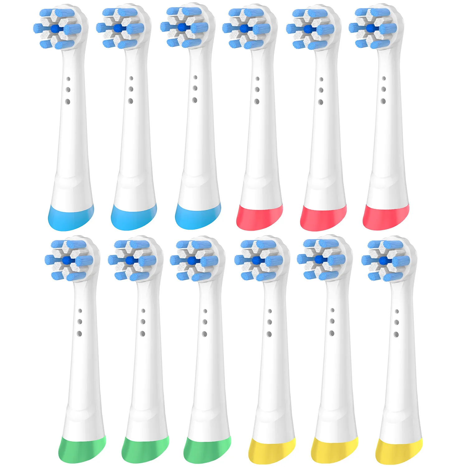 Toothbrush Replaement Heads Compatible with Braun Oral-B iO 3/4/5/6/7/8/9/10 Series Electric ToothBrush, Brush Heads ,12Pack