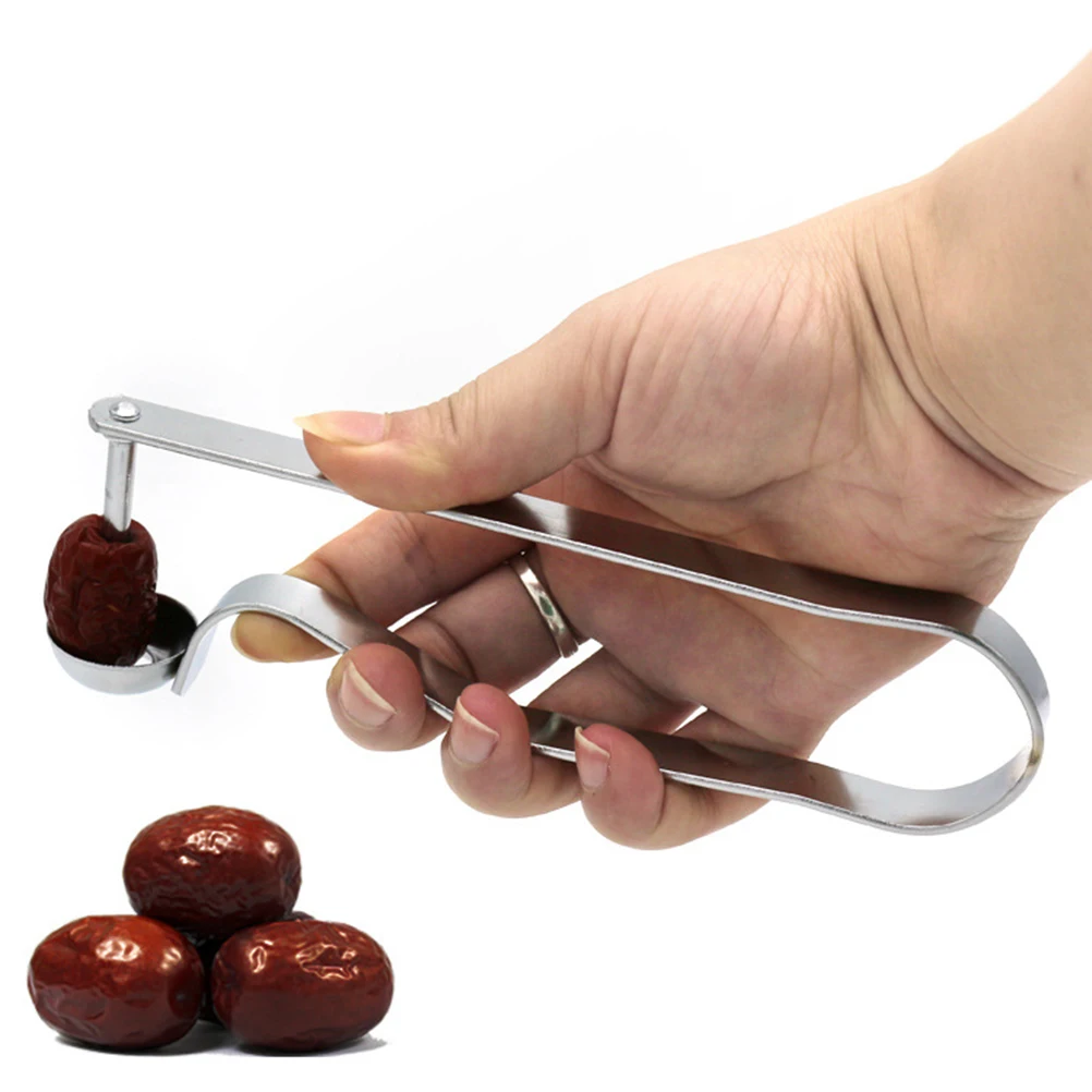 

Fruit Corer Stainless Steel Cherry Core Remover Jujubee Red Date Kitchen Gadget Quality Tool