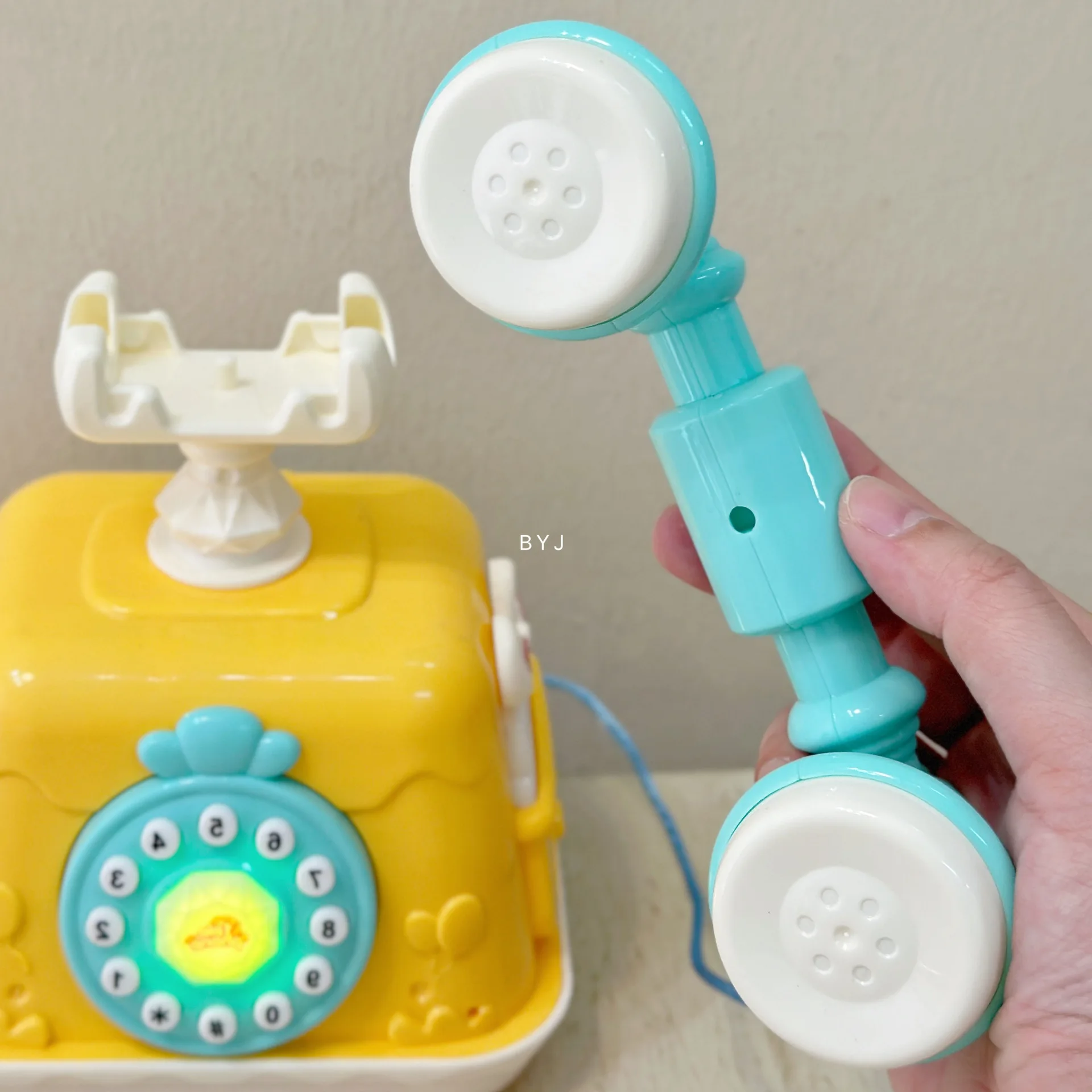 Cartoon Bunny Children Multi-function Simulation Telephone Toys With Music Retro Telephone Early Education Machine Toy Gifts