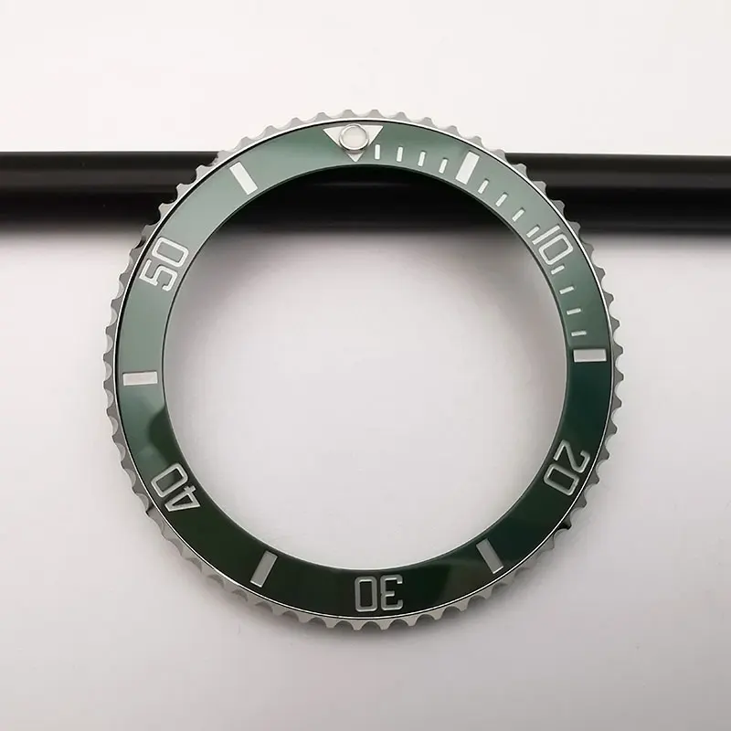 Good Quality CLEAN Factory Ceramic Watch Bezel For Submariner 116610LV, Aftermarket Watch Accessories