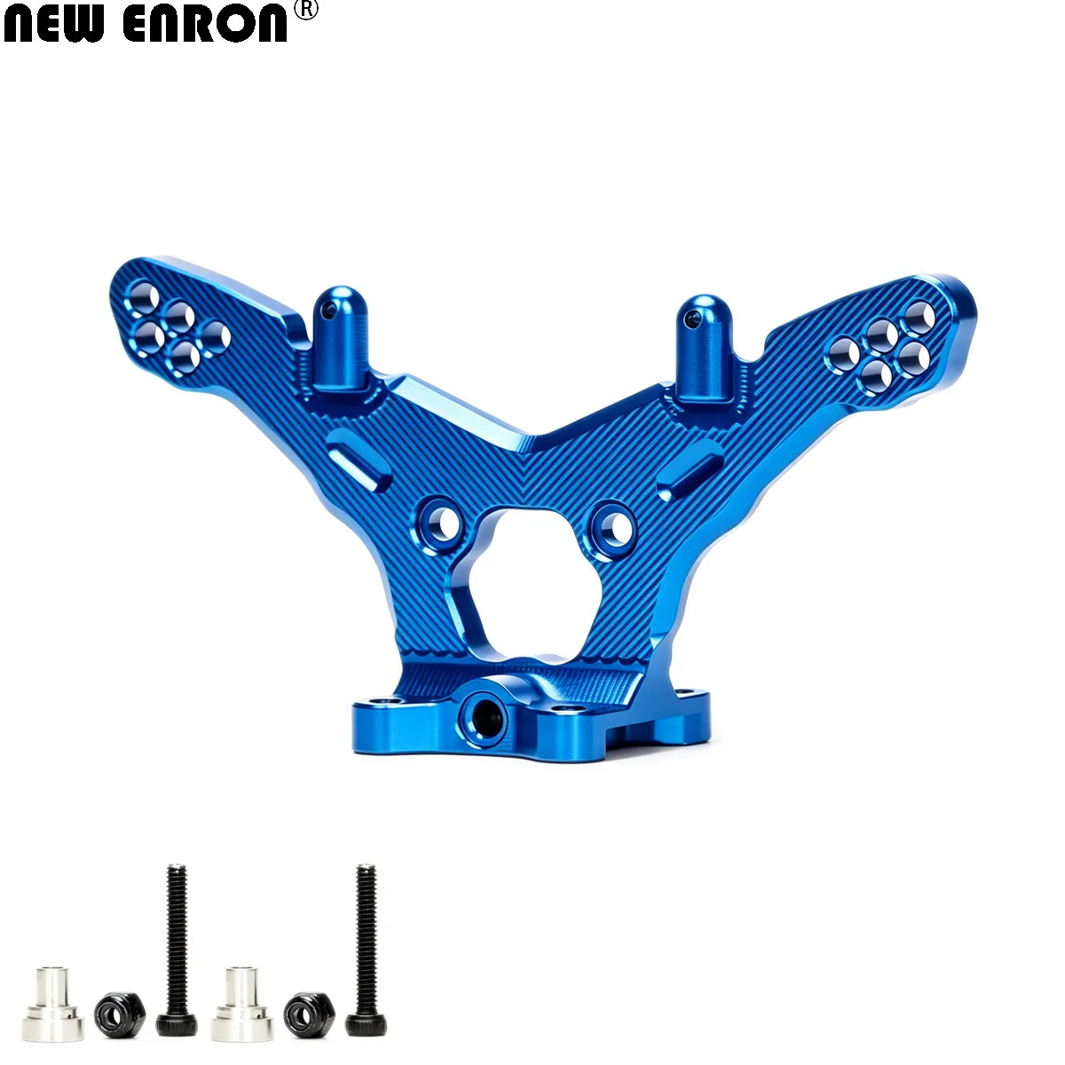6061-T6 CNC Aluminiumlegierung LOS214011 Hinterer Stoßdämpferturm für Losi 1/18 2WD Mini-T 2.0 RC Auto – Detail 14