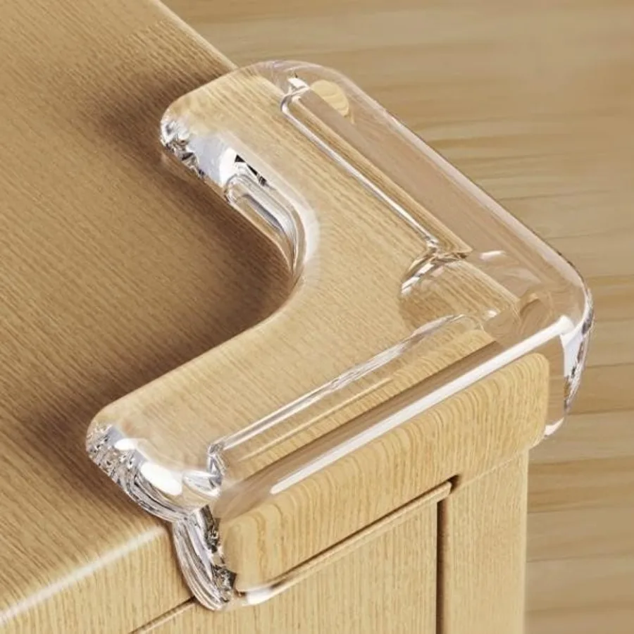 

10Pack Corner Protectors Clear Proof Corner Guards Furniture Edge Bumpers Transparent Safety Guards for Furniture Table Edge Bu