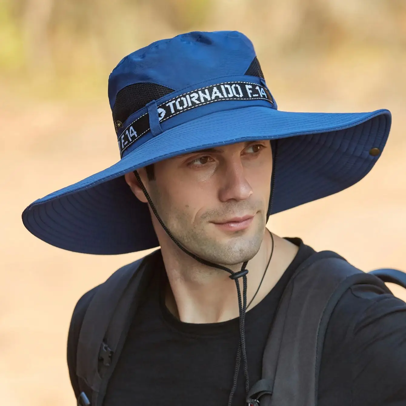 9205Summer breathable sunshade hat outdoor sport men's fishing large brimmed visor visor visor face visor sun hat