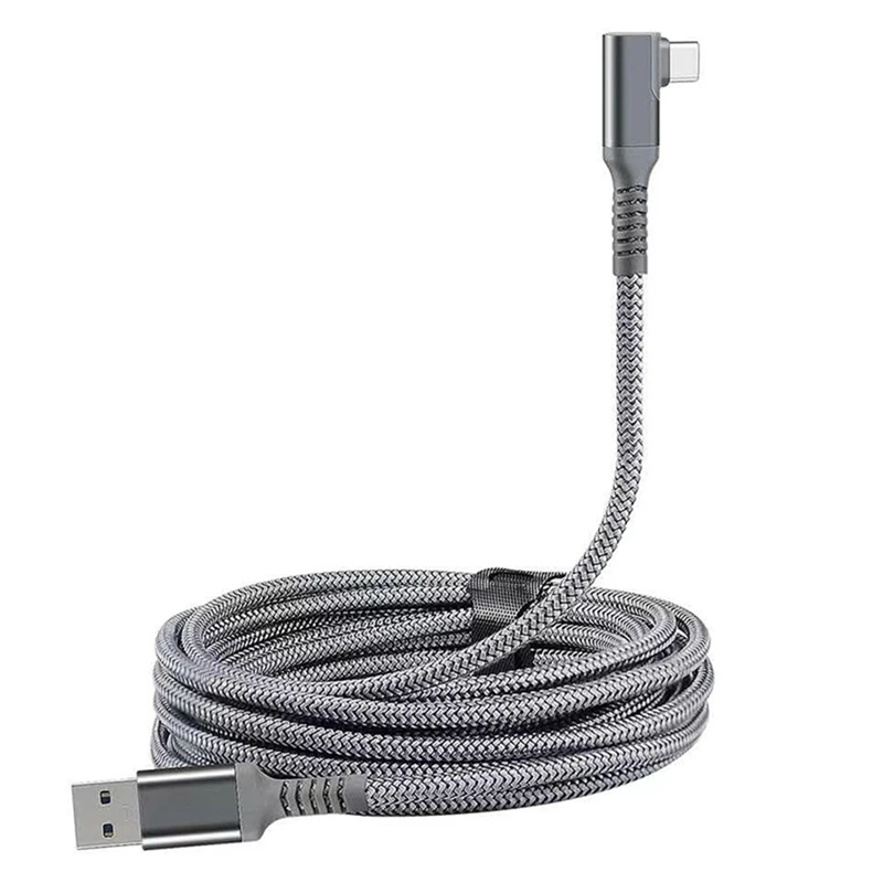 5Gbps Data Transfer Charging Cable USB3.2 Gen1 To Type-C For Oculus Quest 2 Link Cable VR Headset For Quest 3 PICO 4