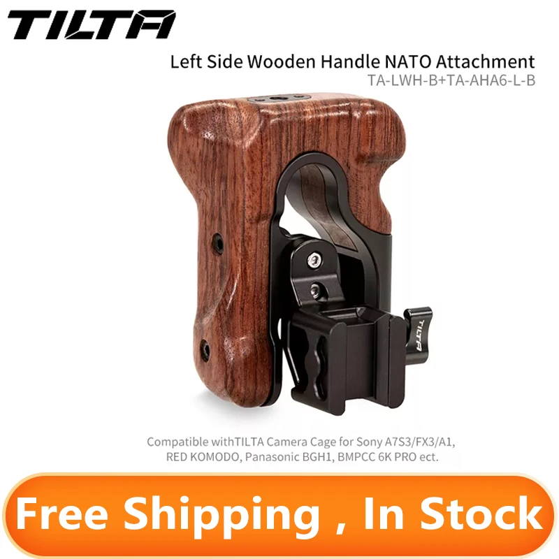 TILTA Handle TA-LWH OR TA-RWH Left and Right Side Handle Professional compatible with SONY for BMPCC Camera Cage