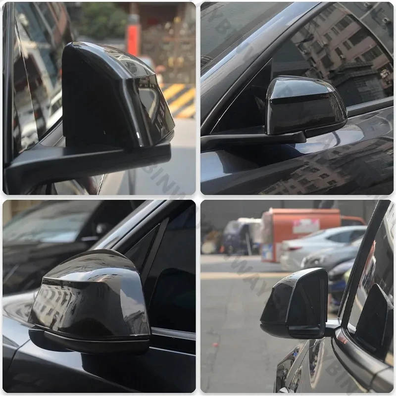 Compatible For 2025 2026 Tesla Model Y Juniper Performance Style Rearview Mirror Protective Guard Cover ABS Plastic Accessories