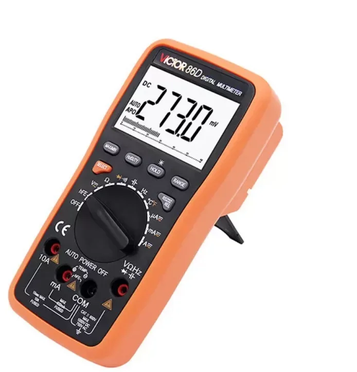 Factory Customized VICTOR 86D LCD Display 5999 Count 3 5/6 Digital Multimeter