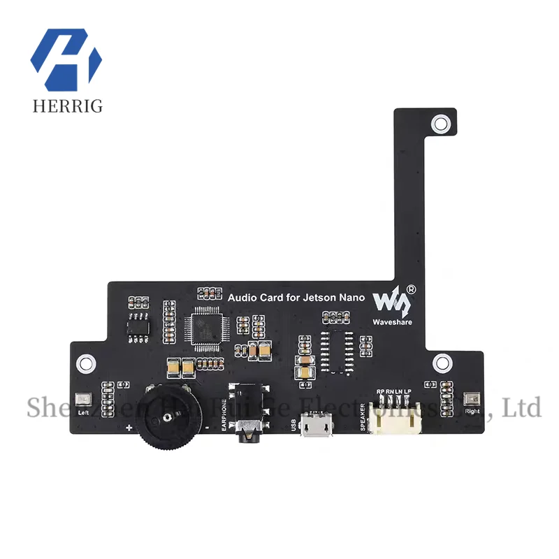 

MicroSnow NVIDIA Jetson Nano USB Audio Codec Module Playback/Recording Plug-and-Play Sound Card